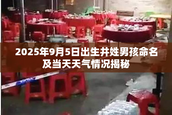 2025年9月5日出生井姓男孩命名及当天天气情况揭秘