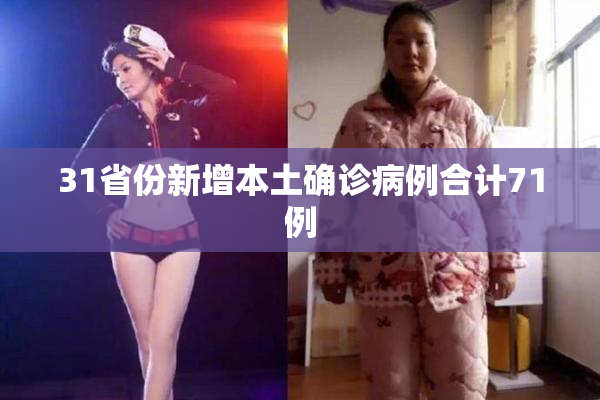 31省份新增本土确诊病例合计71例