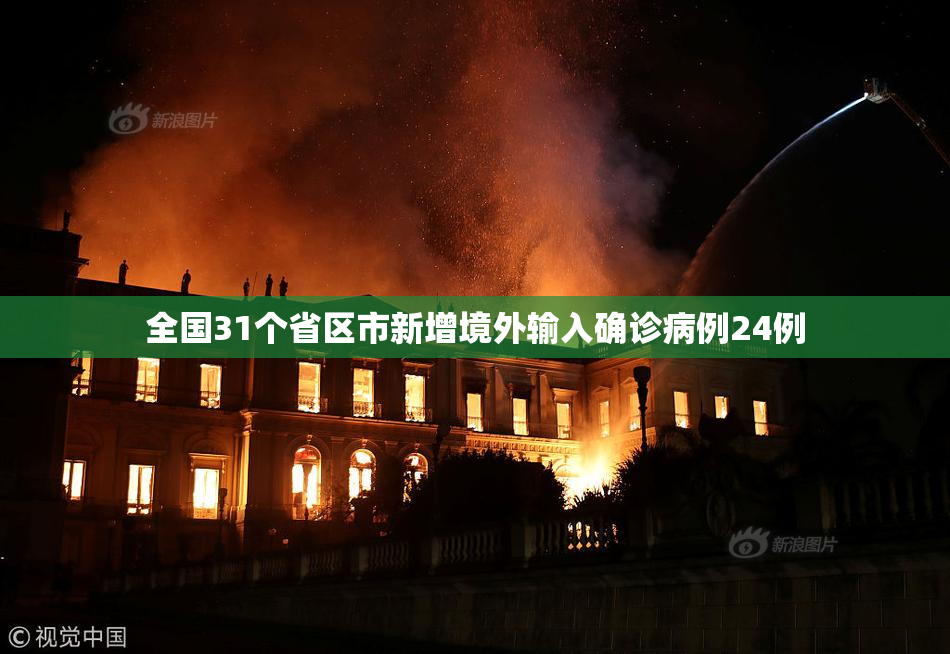 全国31个省区市新增境外输入确诊病例24例