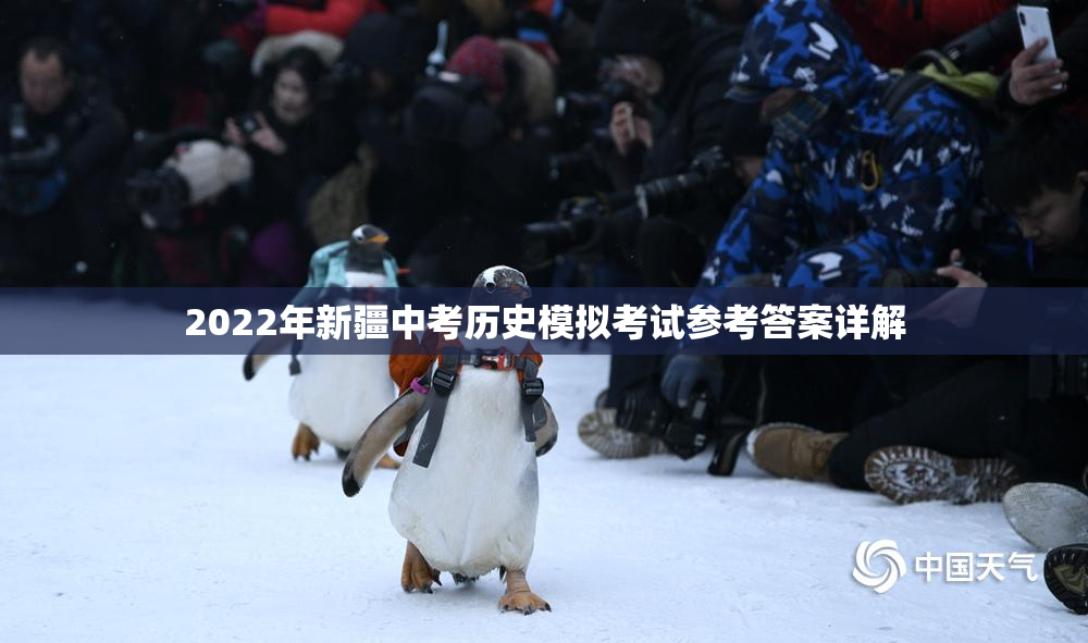 2022年新疆中考历史模拟考试参考答案详解