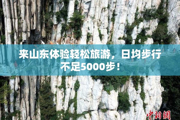 来山东体验轻松旅游，日均步行不足5000步！