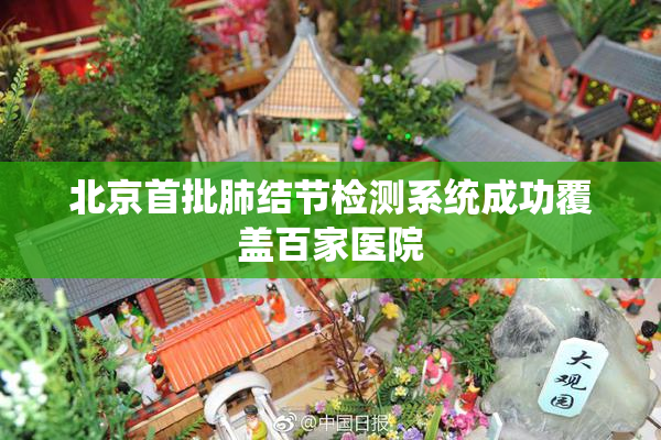 北京首批肺结节检测系统成功覆盖百家医院