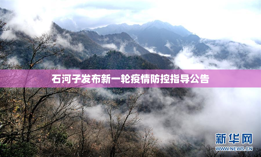 石河子发布新一轮疫情防控指导公告