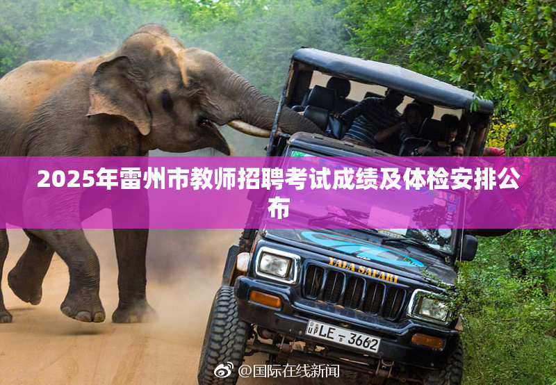 2025年雷州市教师招聘考试成绩及体检安排公布
