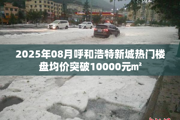 2025年08月呼和浩特新城热门楼盘均价突破10000元㎡