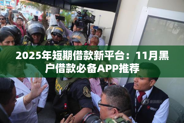2025年短期借款新平台：11月黑户借款必备APP推荐