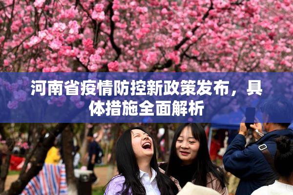 河南省疫情防控新政策发布，具体措施全面解析