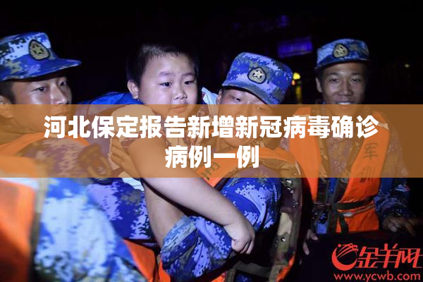 河北保定报告新增新冠病毒确诊病例一例