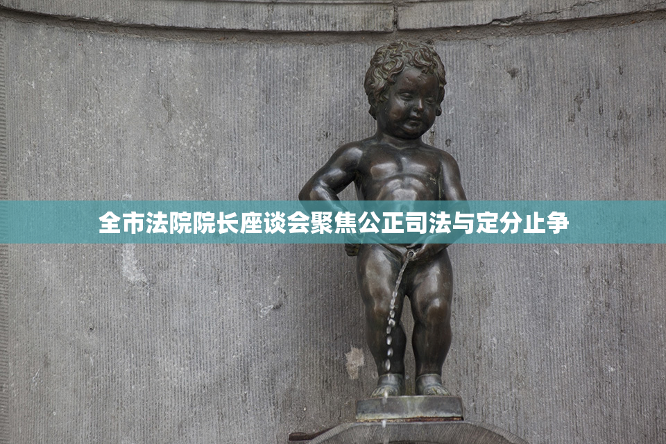 全市法院院长座谈会聚焦公正司法与定分止争