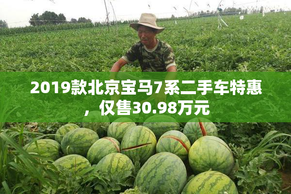 2019款北京宝马7系二手车特惠，仅售30.98万元