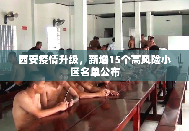 西安疫情升级，新增15个高风险小区名单公布